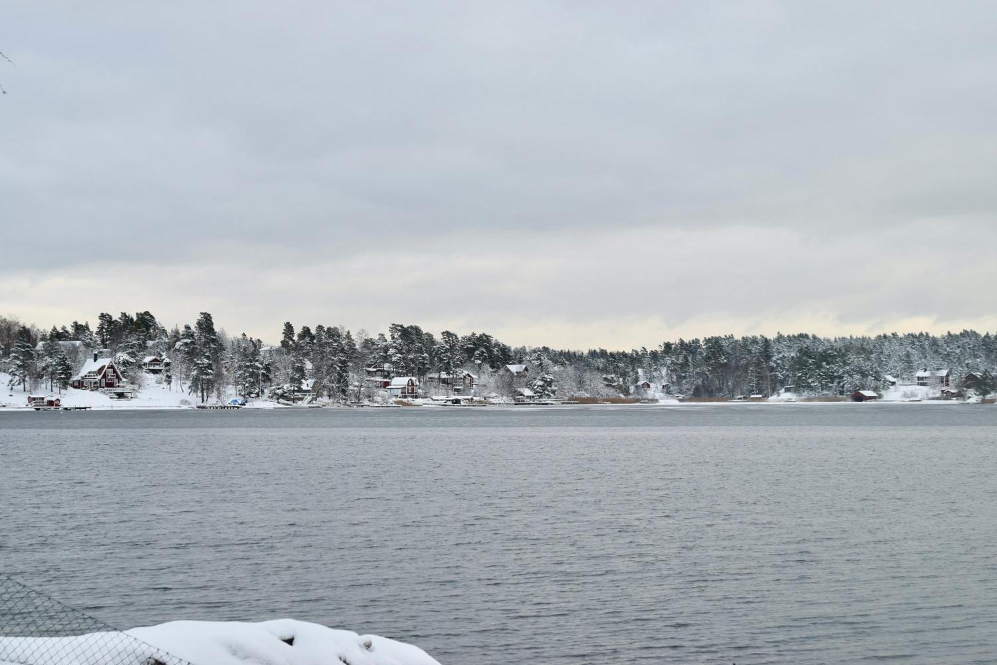 Sjoestuga/Gaesthus I Skaergarden. Åkersberga Exterior foto